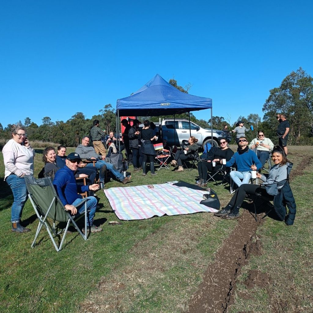 Corporate Team At Tree Planting Day 2